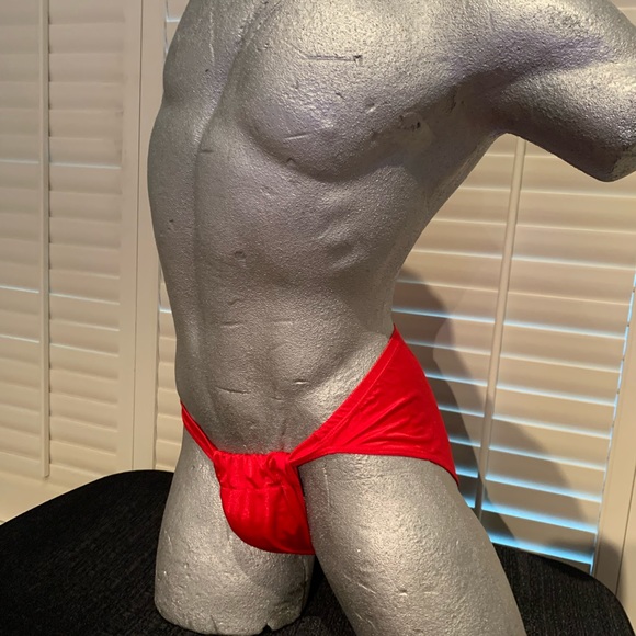 Slide Bikini R303F - Bright Red* - Picture 5 of 7